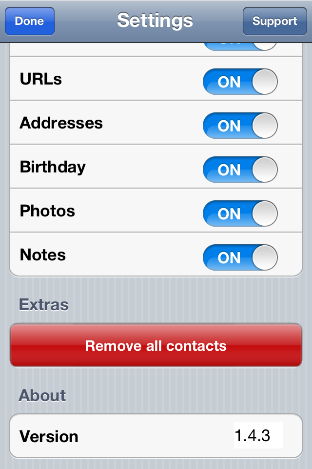 Delete iPhone Address Book