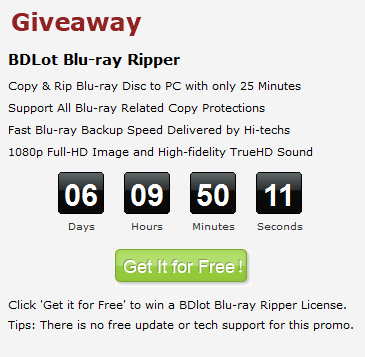 BDLot Blu-ray Ripper Free Key
